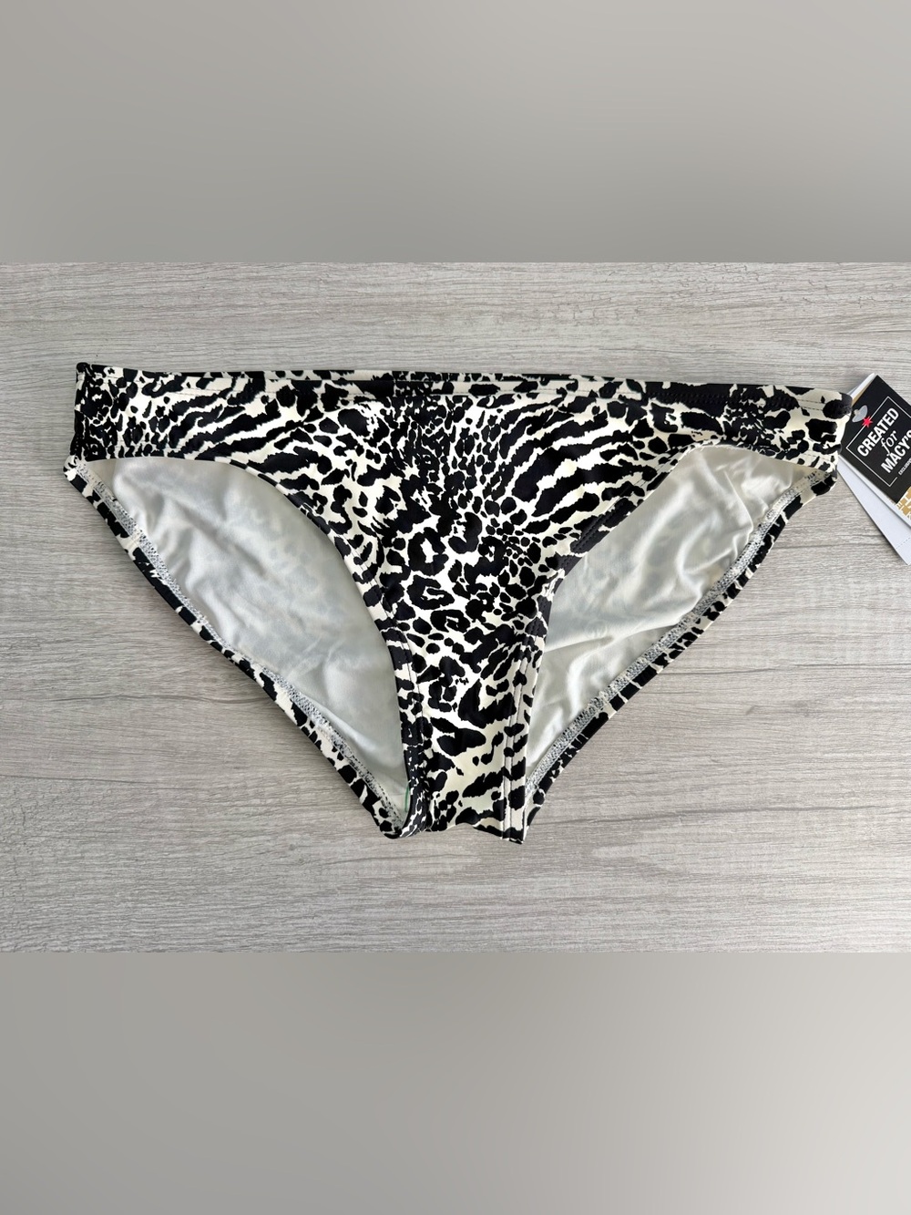 Michael Kors Women's Animal Print Classic Bikini Bottoms Size Medium